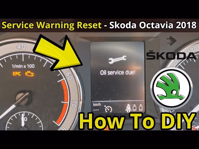 How to reset service light on Skoda Octavia?