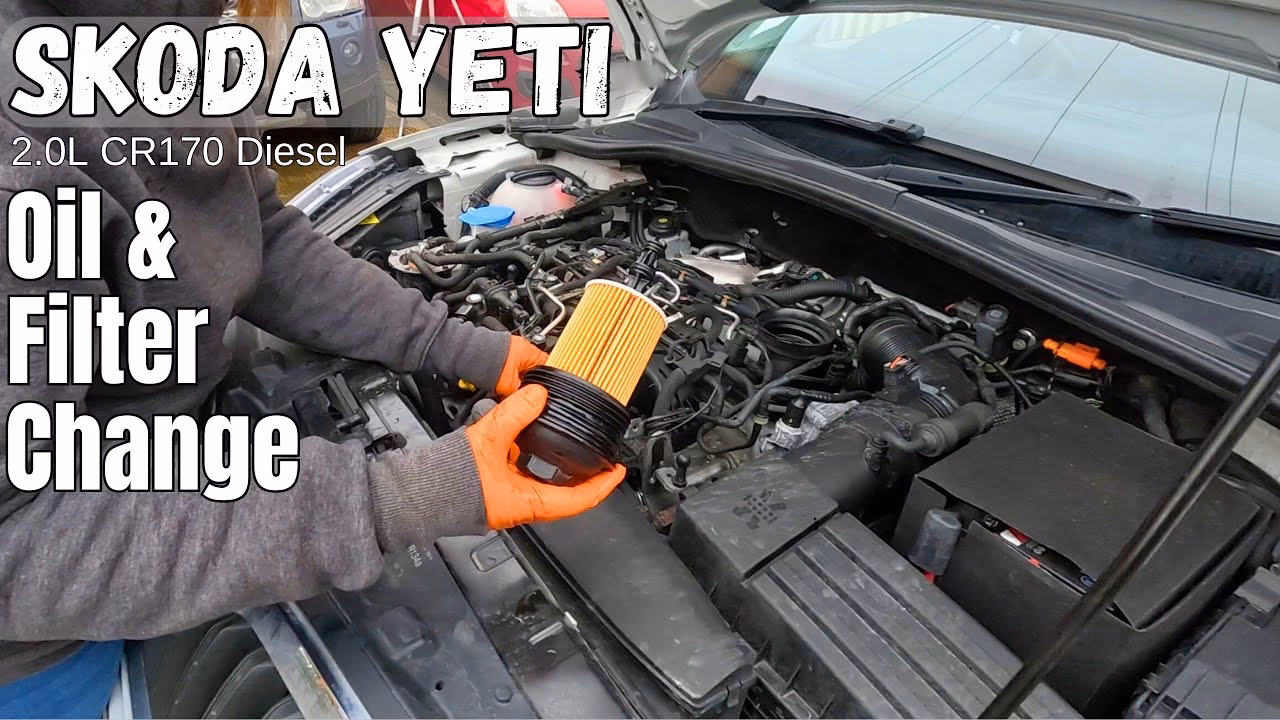 How much oil does a Skoda yeti take?