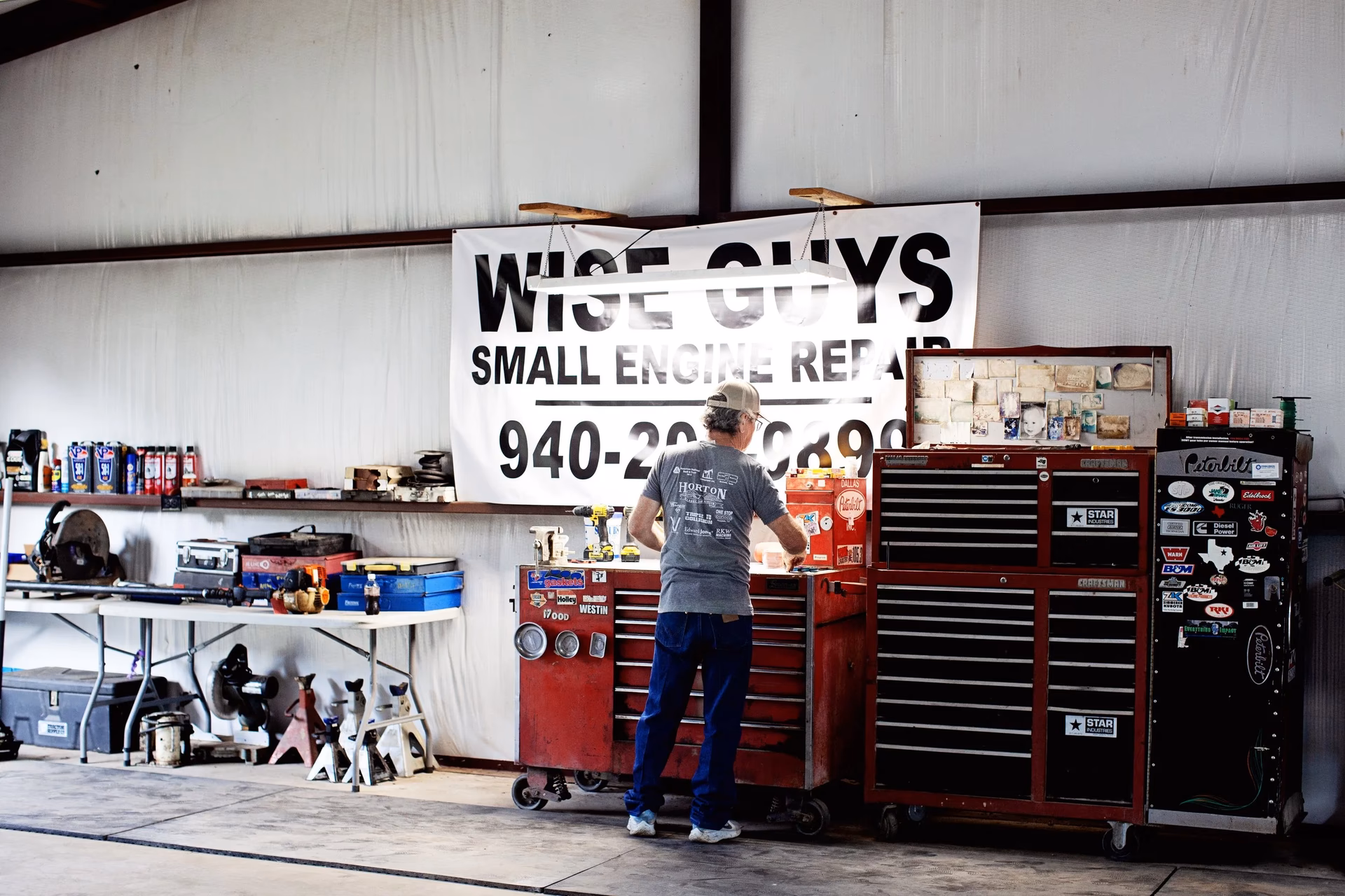 Do you recommend a small engine repair shop?