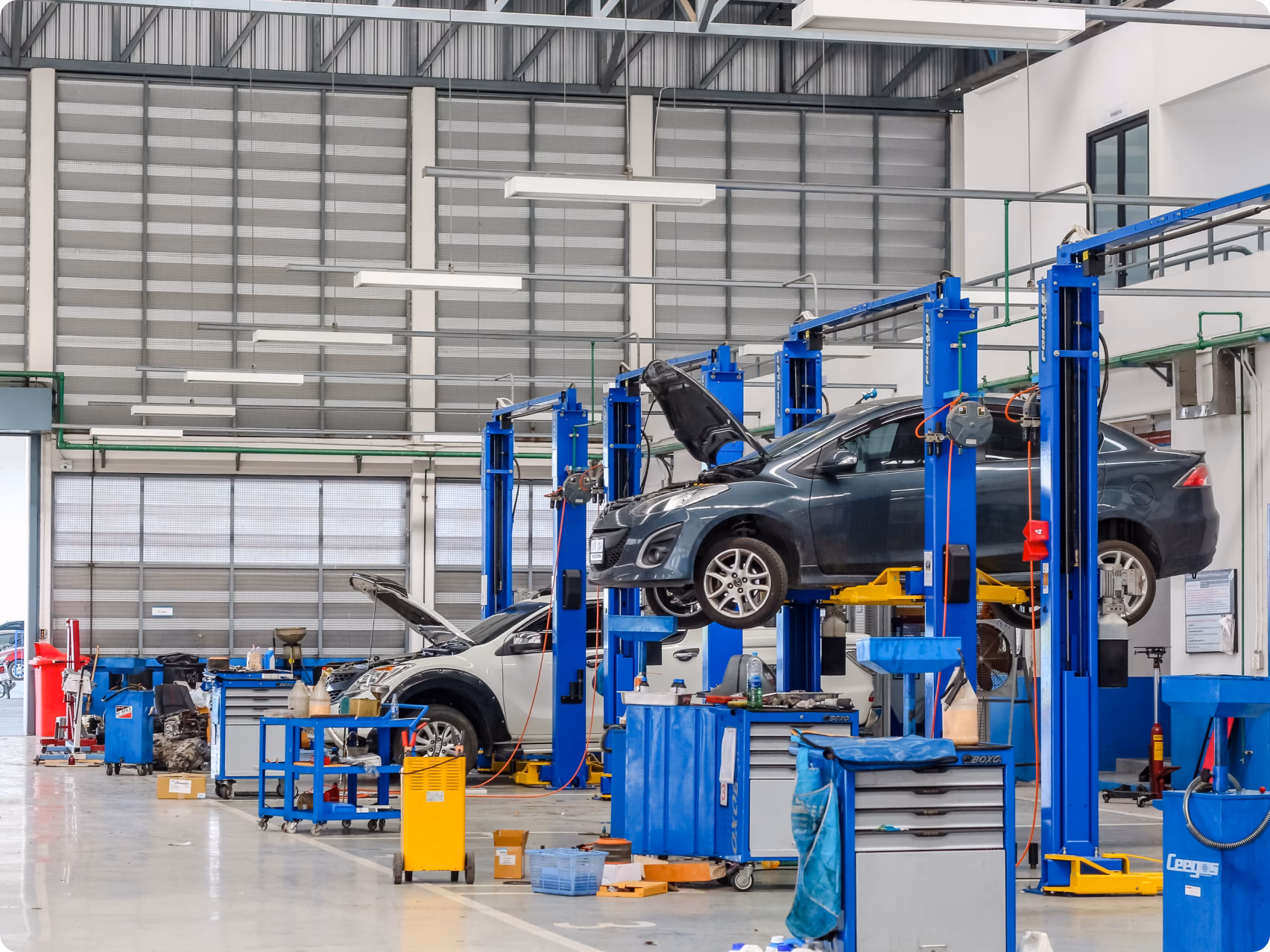 Does smartfleet offer a vehicle maintenance program?