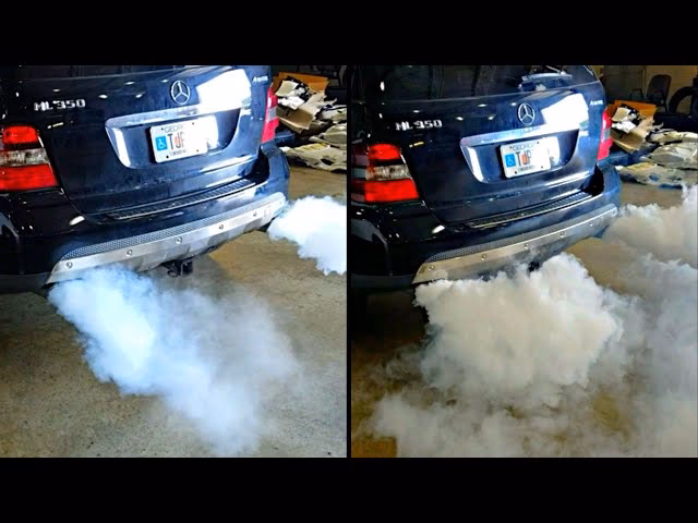 Why is my engine smoking after an oil change?