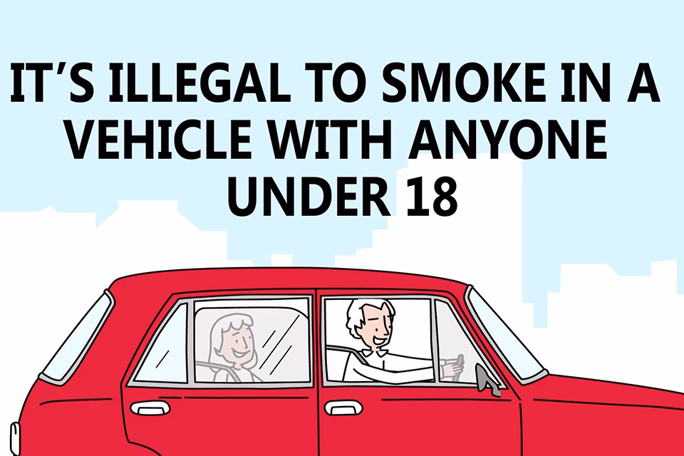 What is the smoking in private vehicles regulations campaign?