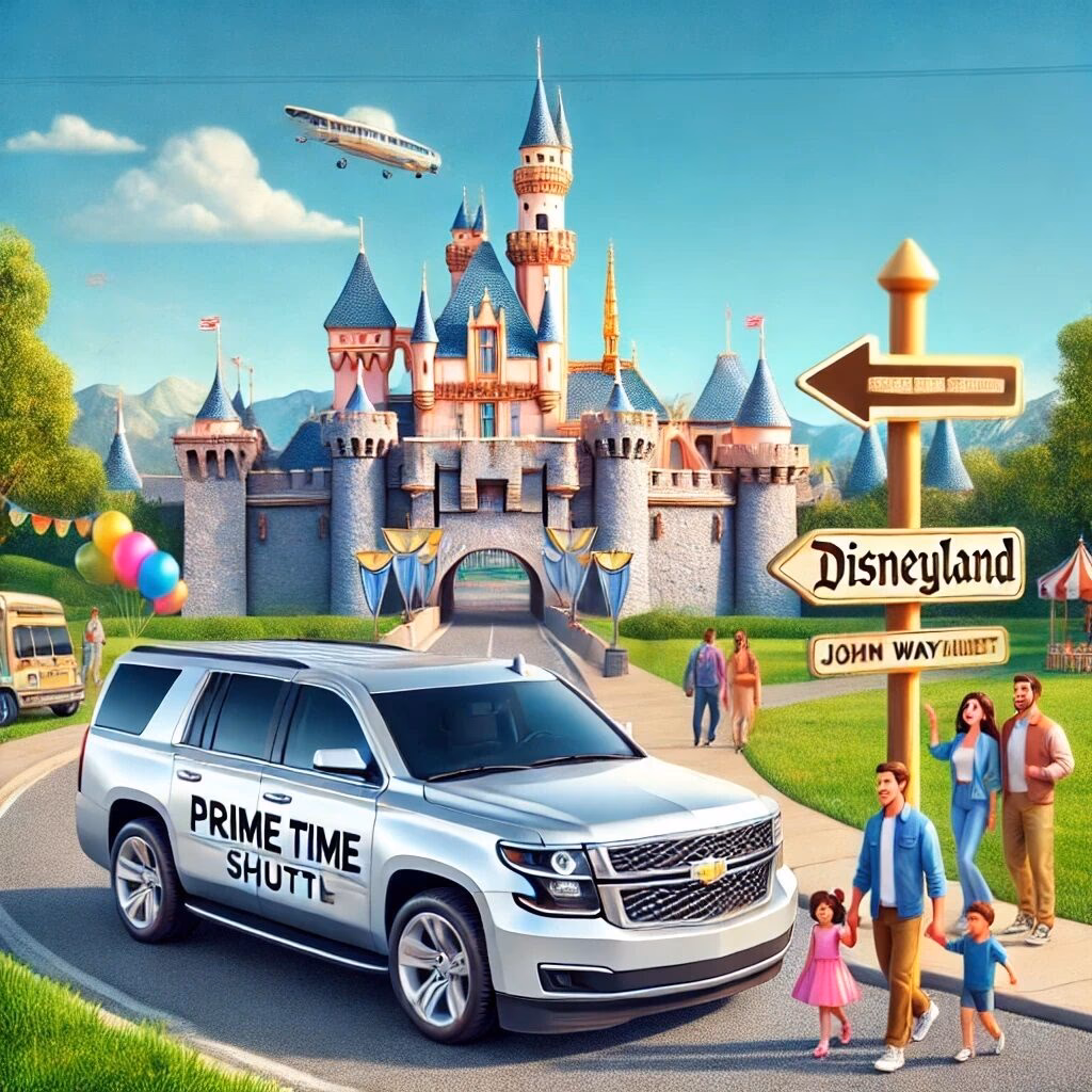 How do I get from SNA to Disneyland?