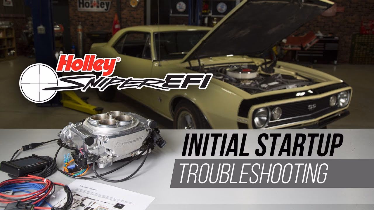 What are common problems with Holley sniper EFI?