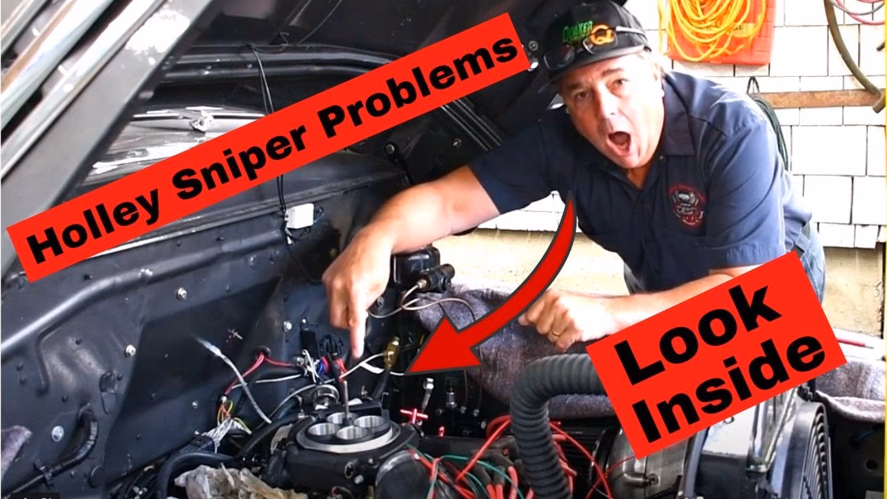 What are common problems with Holley sniper EFI?