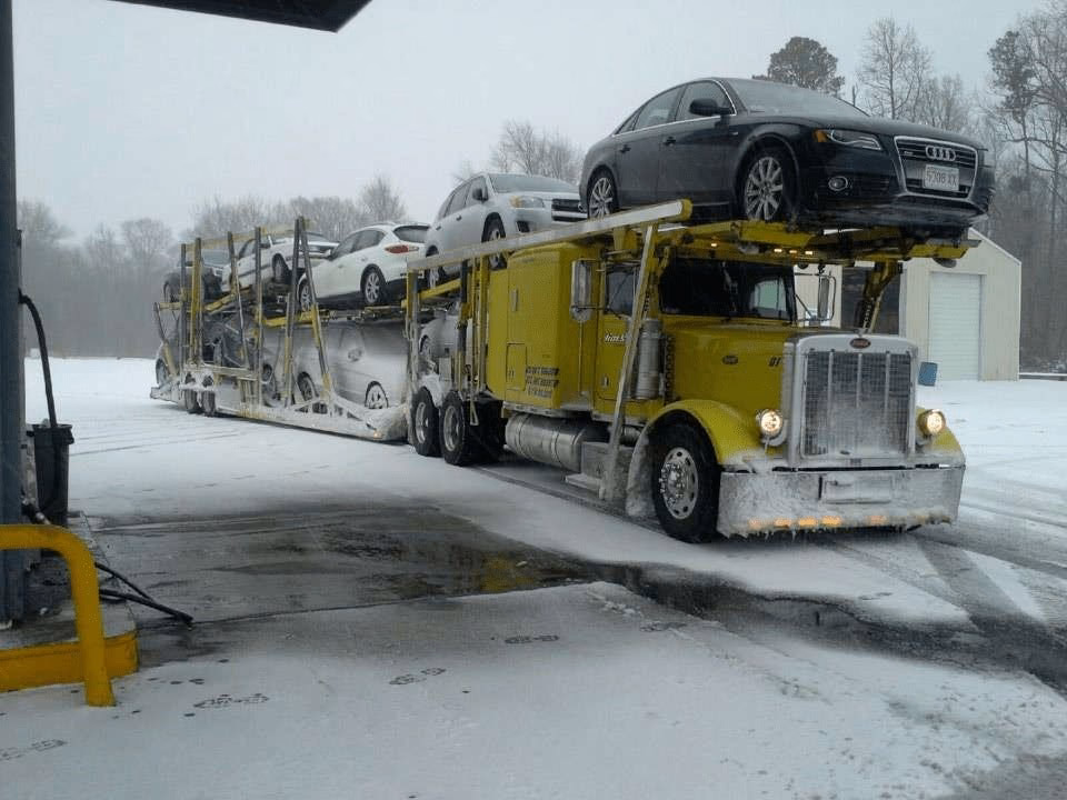 Who must sign a vehicle over to Snowbird auto shipping?