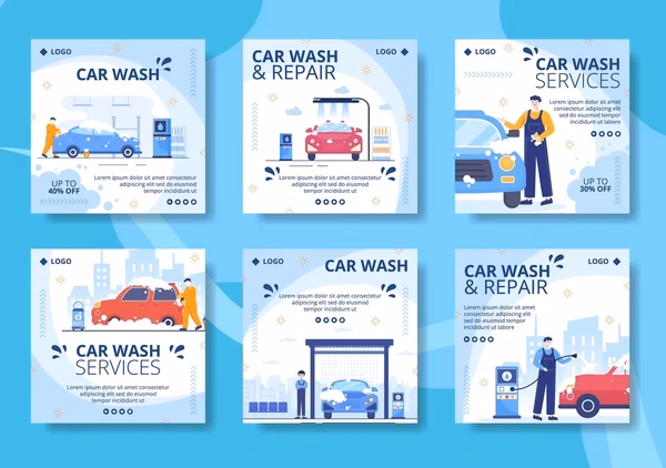 Why is social media important for a car wash?