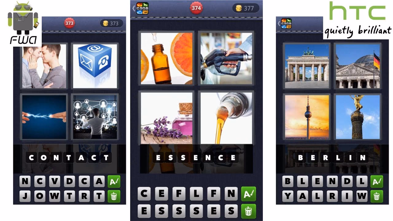 Quelle est la différence entre 4images 1 mot et 352 ?