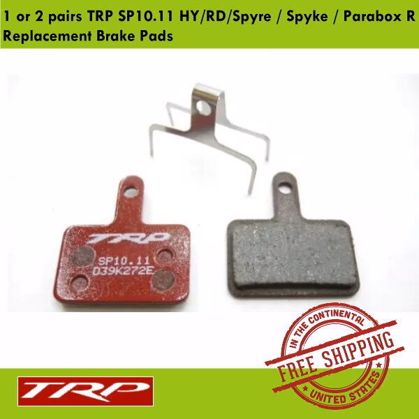Which tektro brake pads are suitable for 1.8 mm disc thickness?