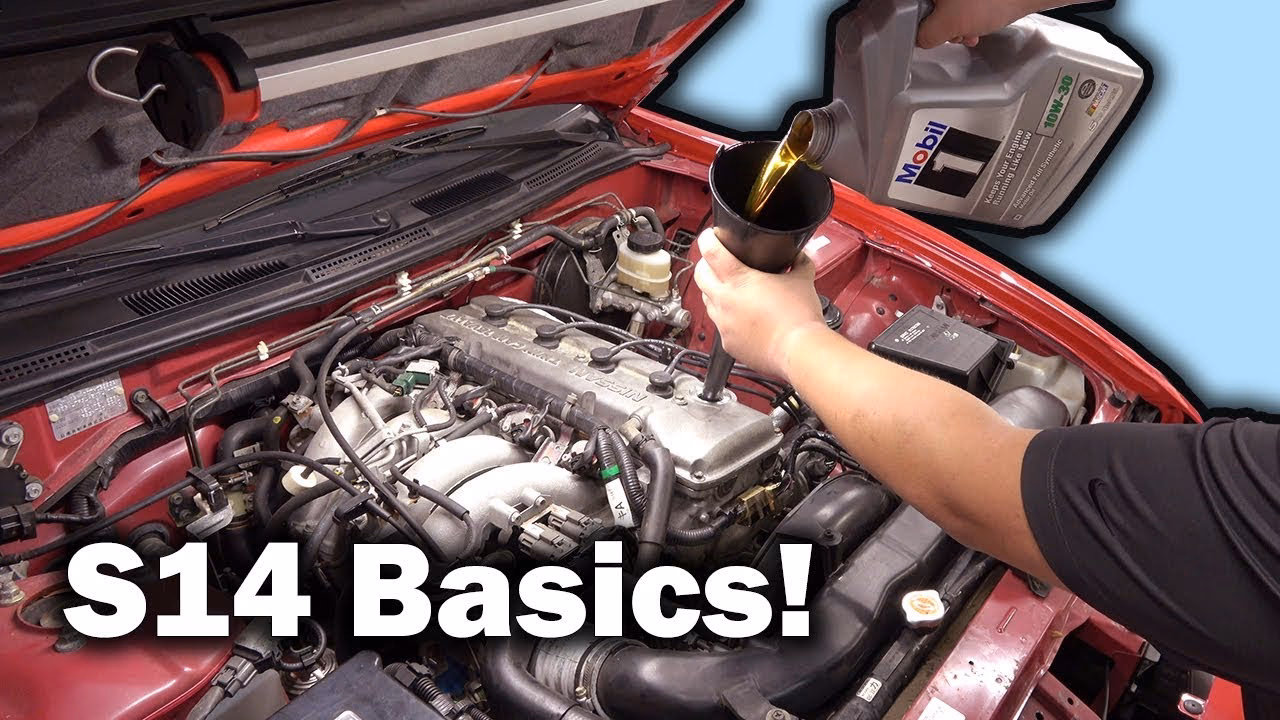 What oil should I run in my black top SR20DET?