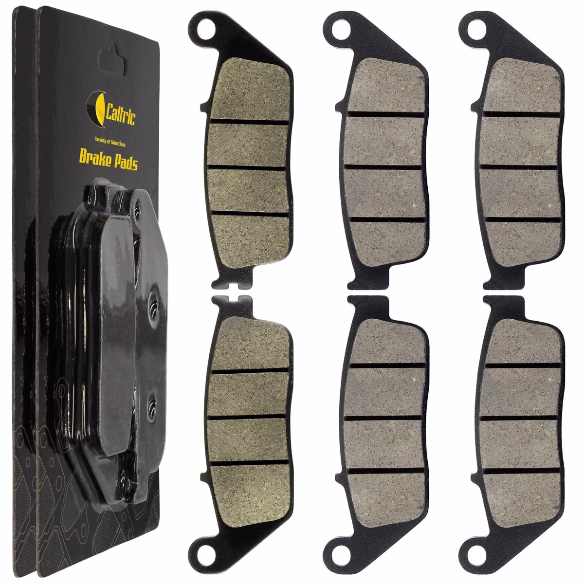 How do you reattach a rear brake pad?