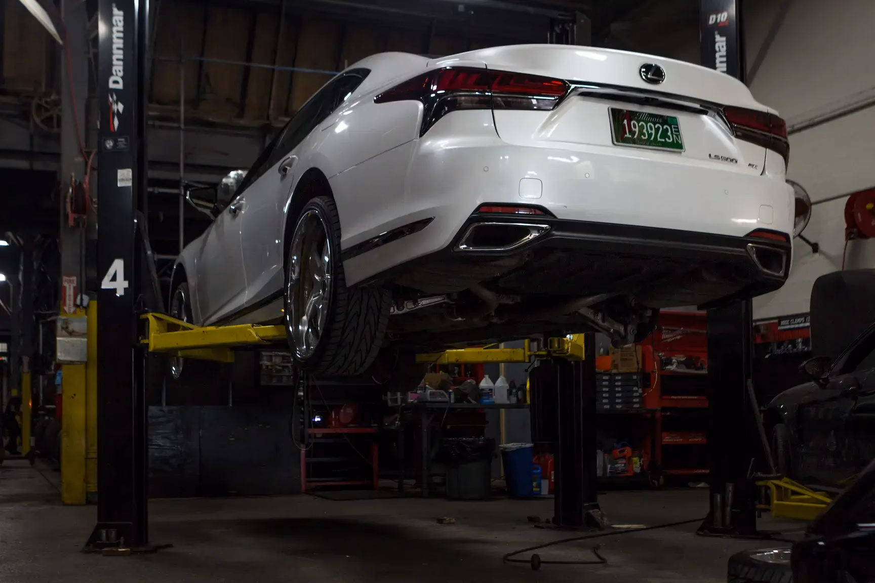 Do I need to get out of my car for an oil change?