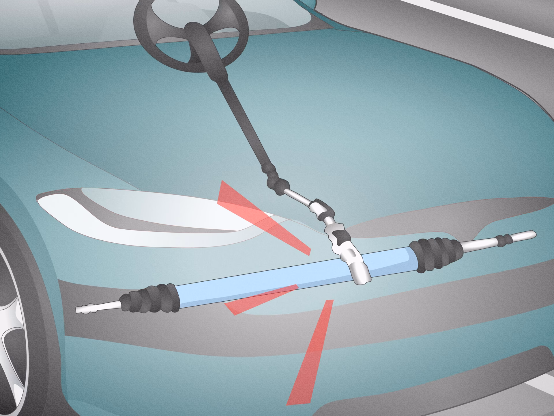 What is heavy steering?