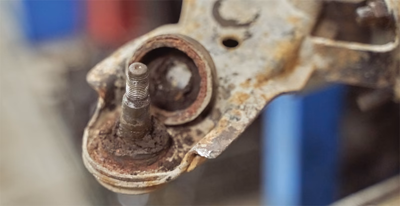 Can rubber boots cause a steering rack system failure?