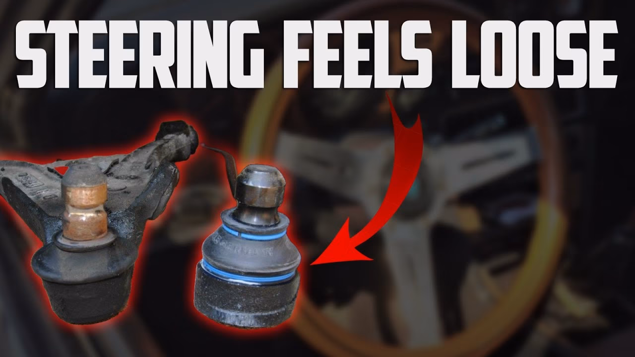 What happens if a steering wheel is loose?