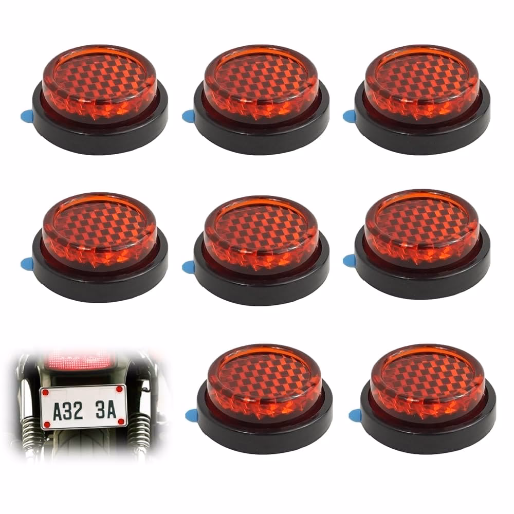 What colour is the Evermotor E4 reflector?