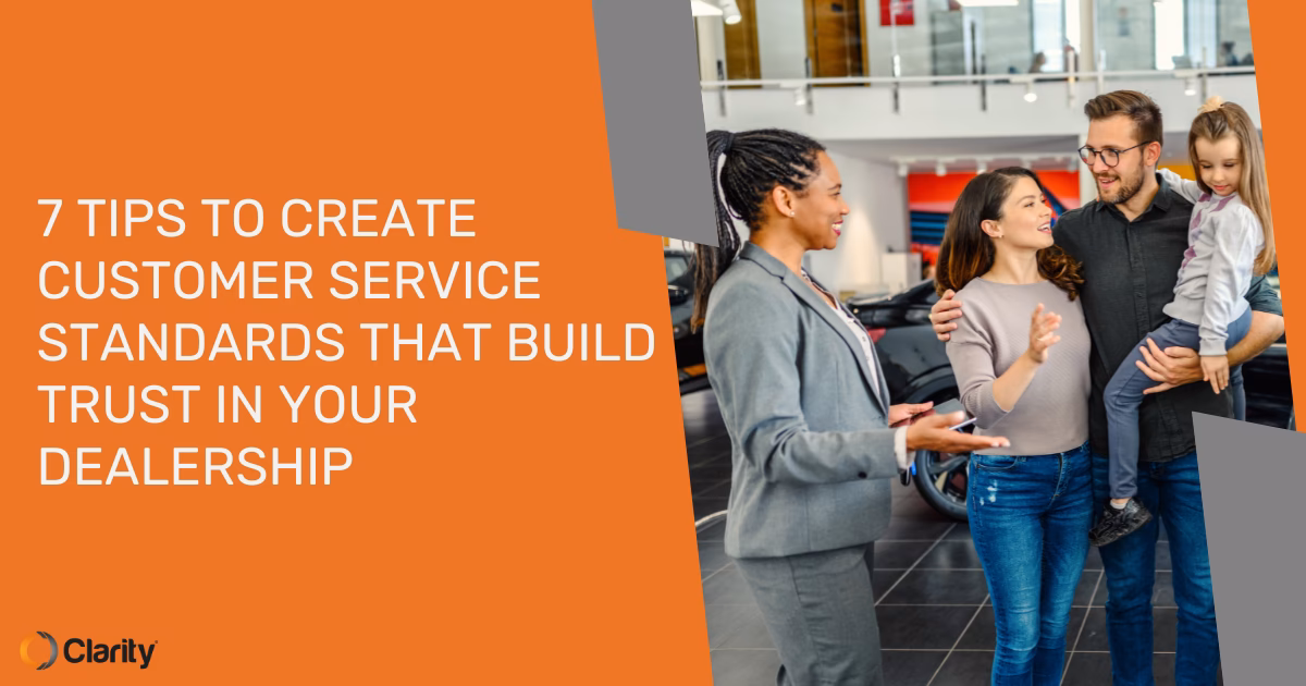 What are customer service standards?