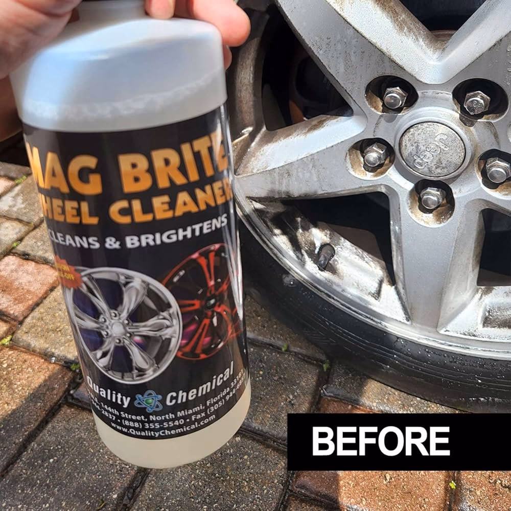 What is acidic wheel cleaner?