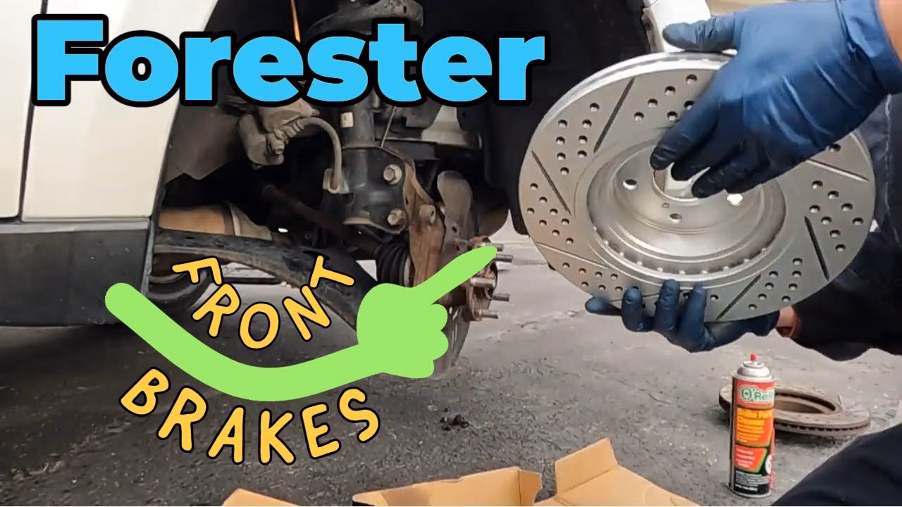 How to replace front brakes on a 2015 Subaru Forester?