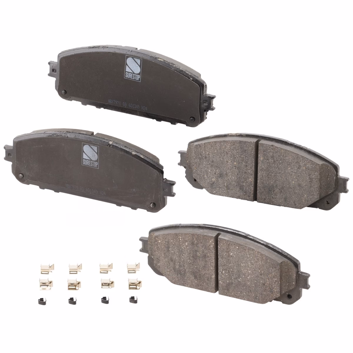 How do rear brake pads work?