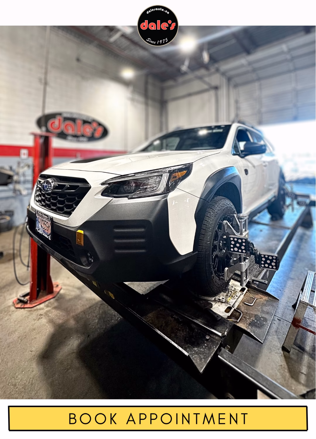 Can a car garage help with wheel alignment?