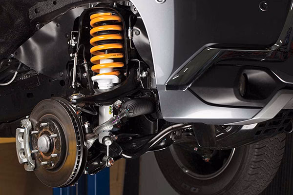 What happens if a suspension system fails?