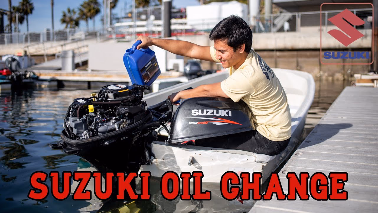 How do you service a Suzuki outboard?