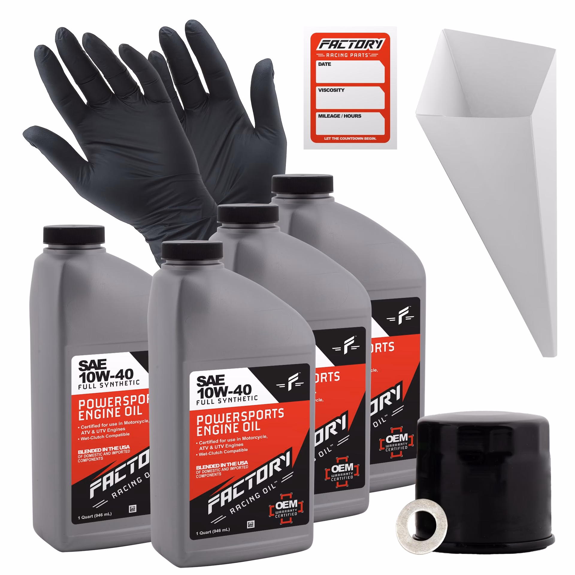 How to do an oil change on a Suzuki Boulevard C50?