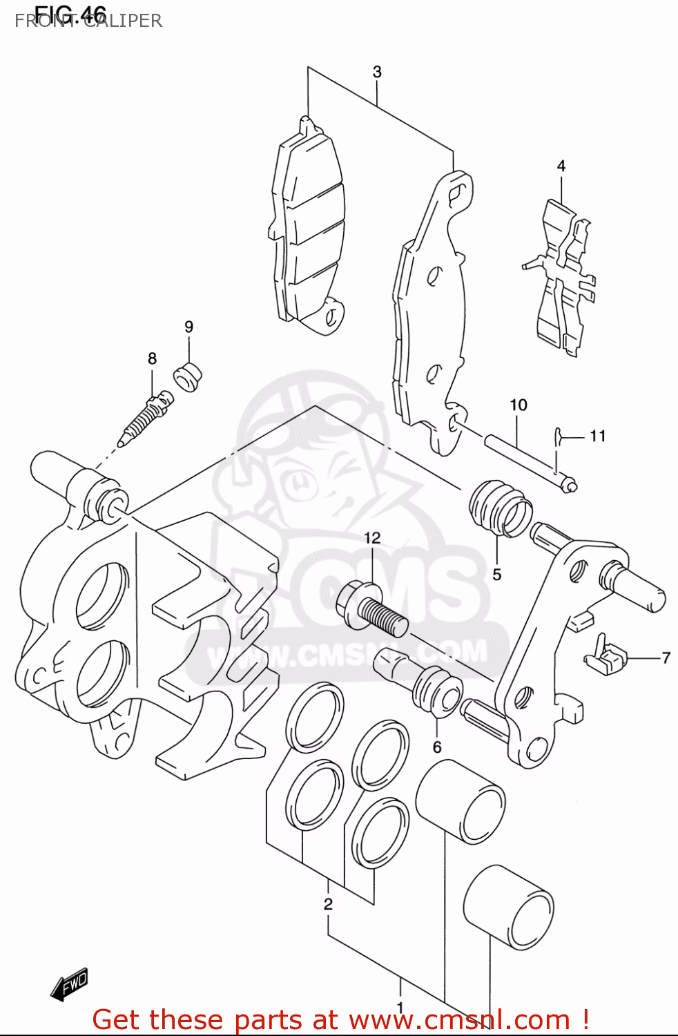 How do you start a car with brake pads?