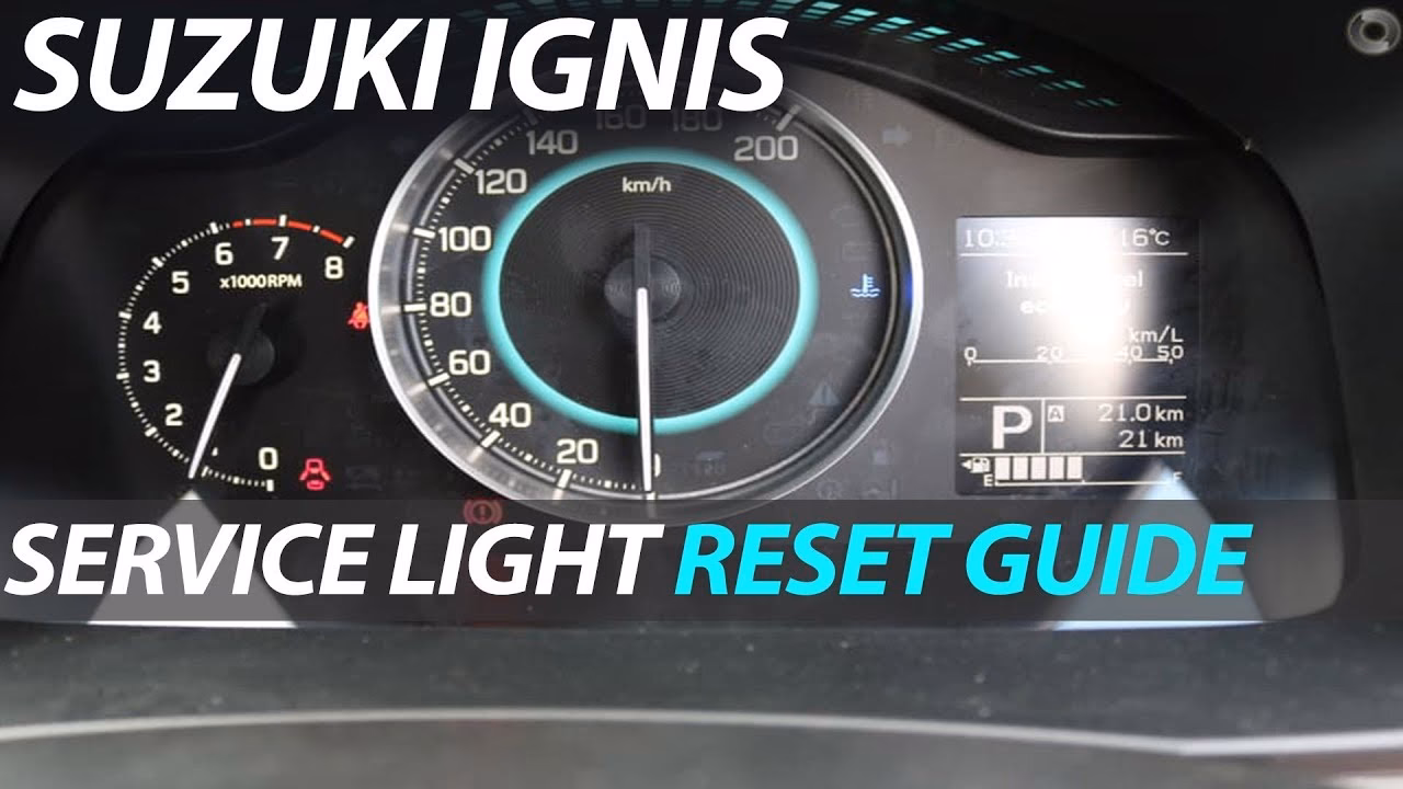 How do I Reset my oil change / service reminder?