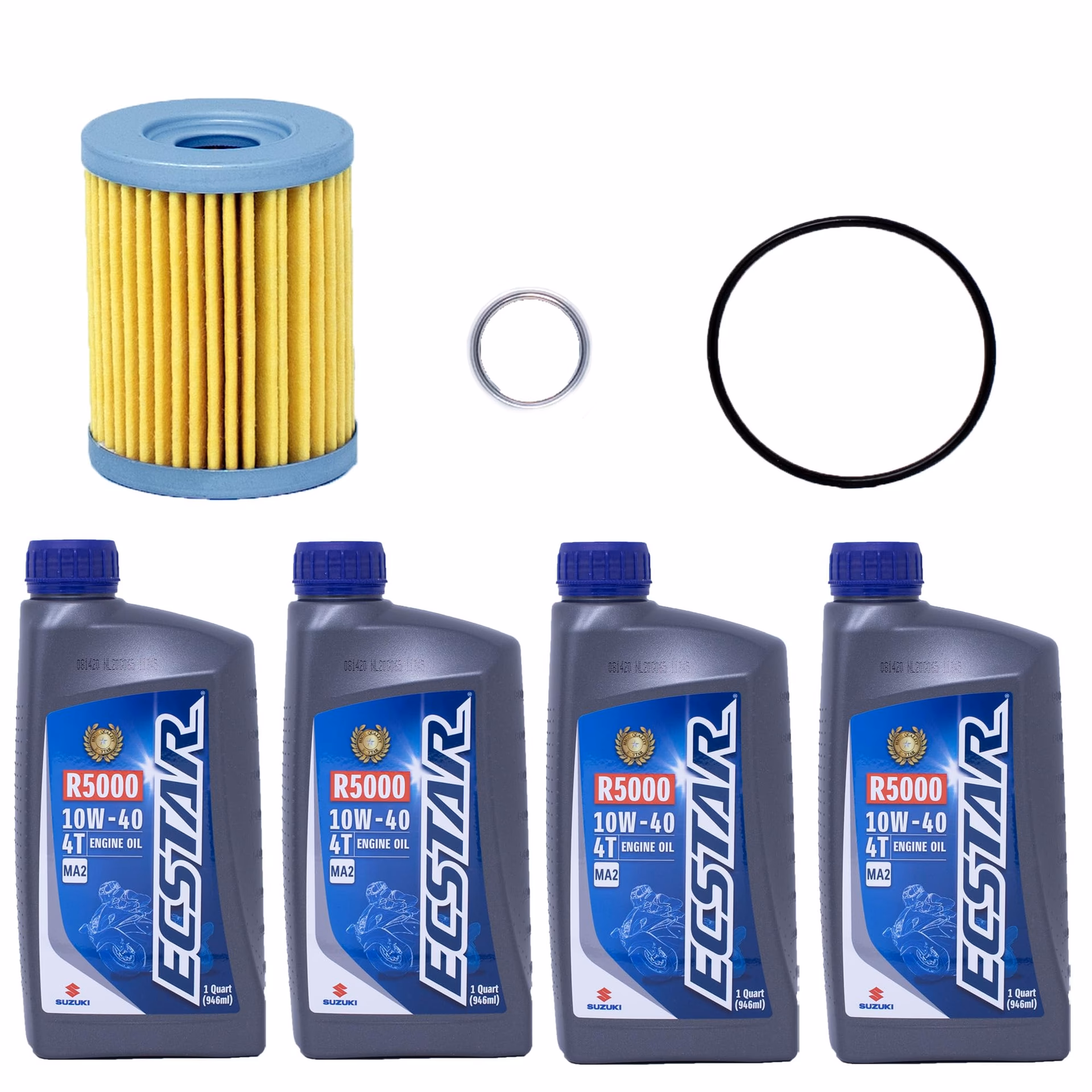 How early should a Suzuki 750 oil change be done?