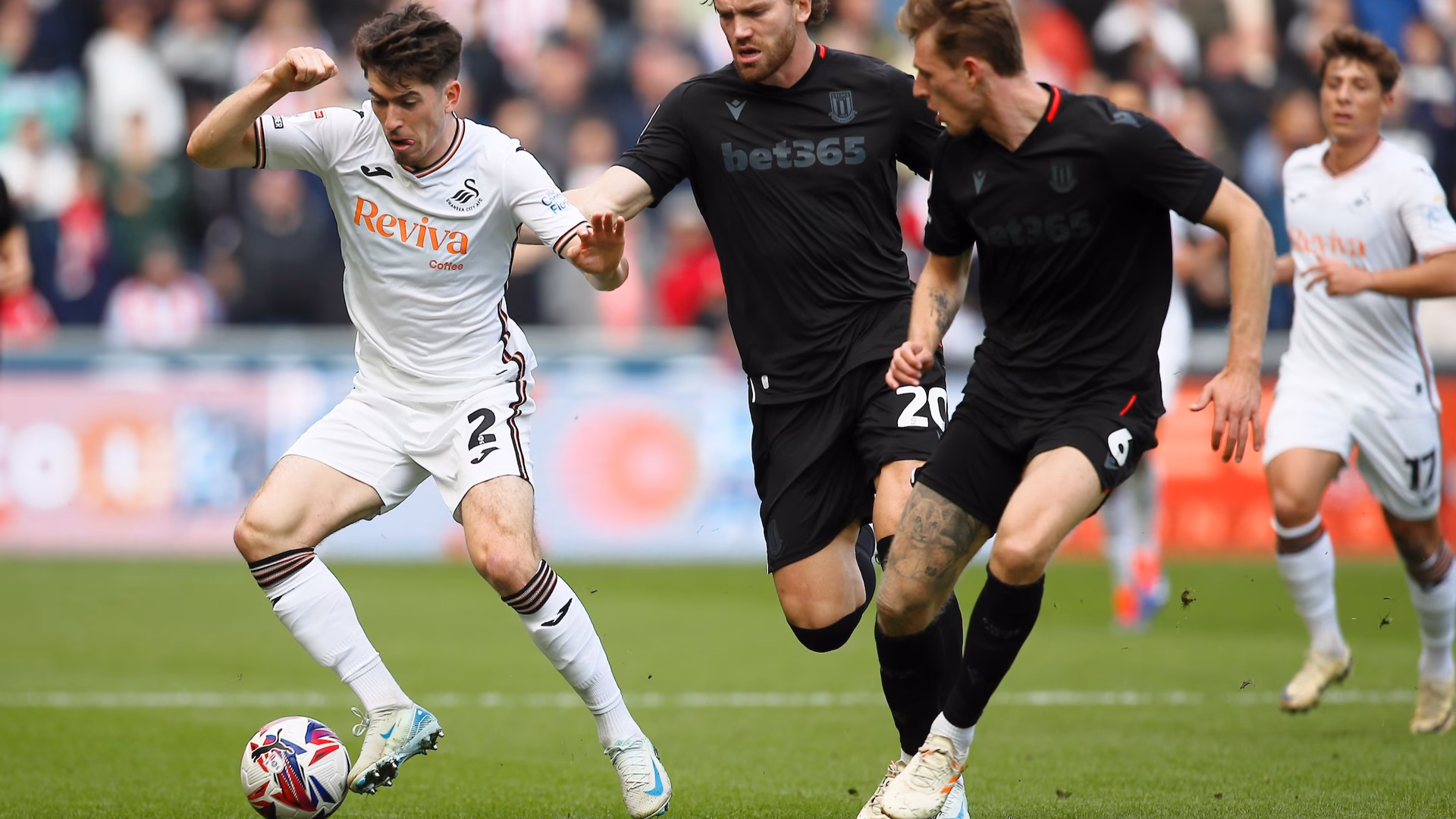 What happened at Stoke vs Swansea?