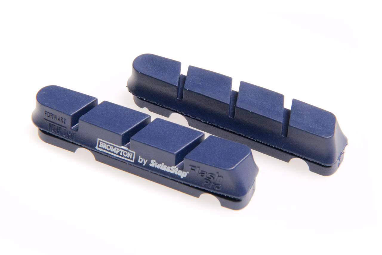 What brake pads do Brompton bikes use?