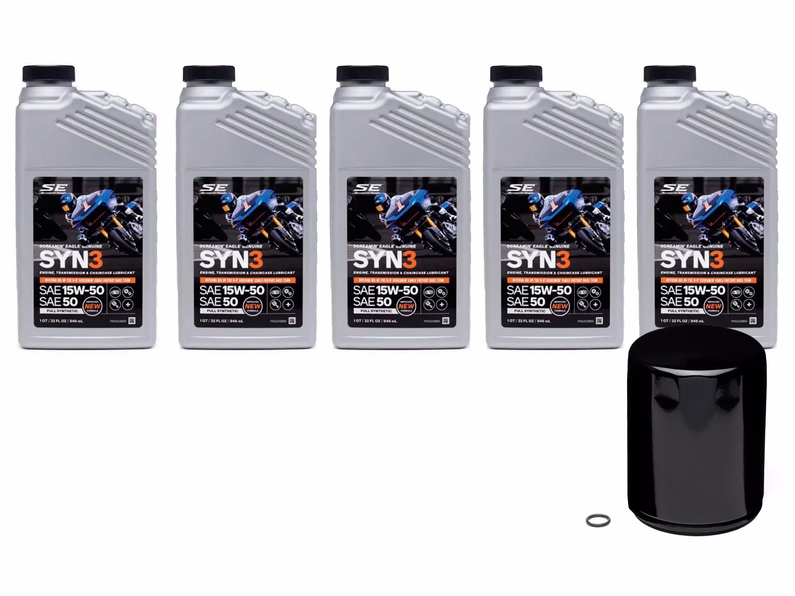 What kind of oil change kit does a Harley Davidson use?