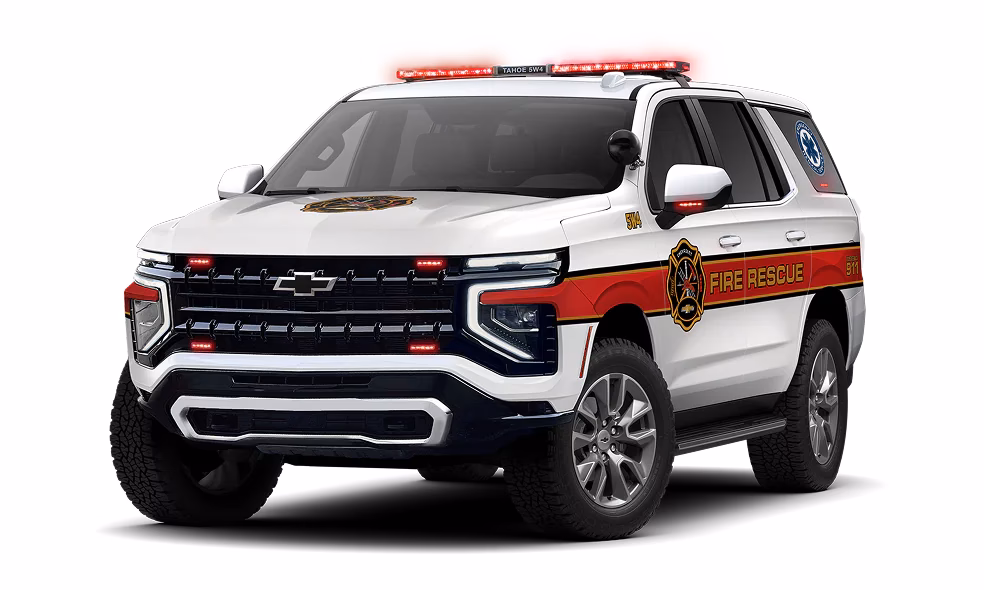 Is a Chevy Tahoe a police package vehicle?