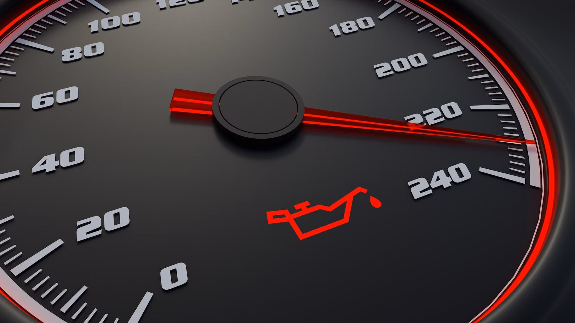 When does the change oil light come on?