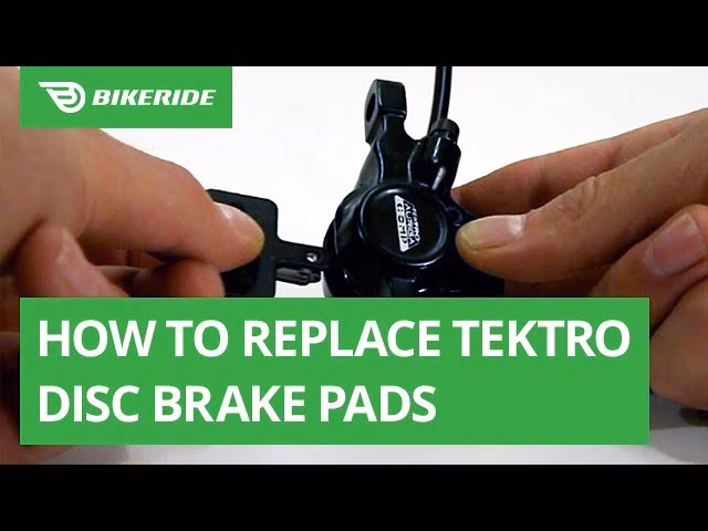 How to replace brake pads tektro Draco scheibenbremse?