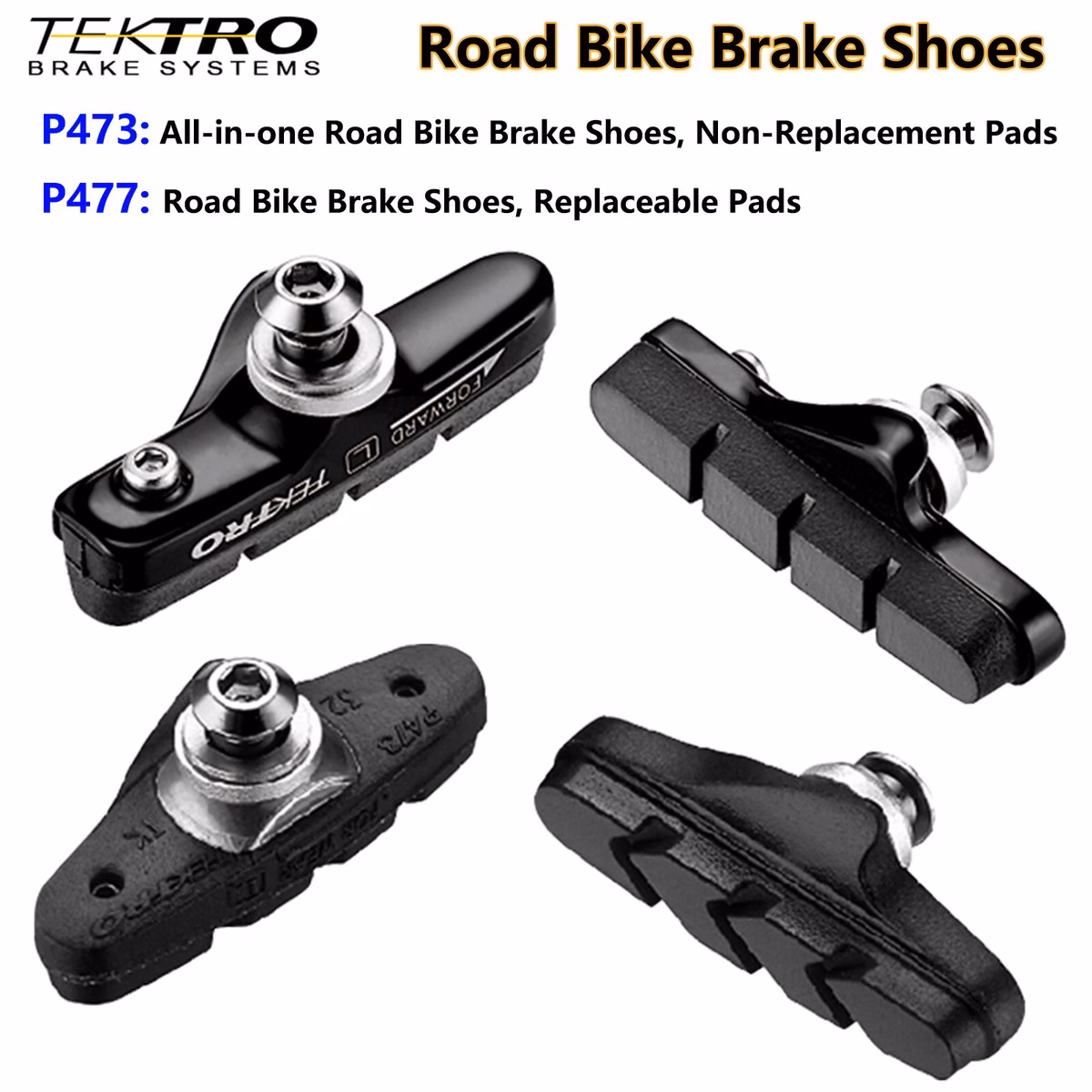 What are the benefits of tektro compatible brake pads?