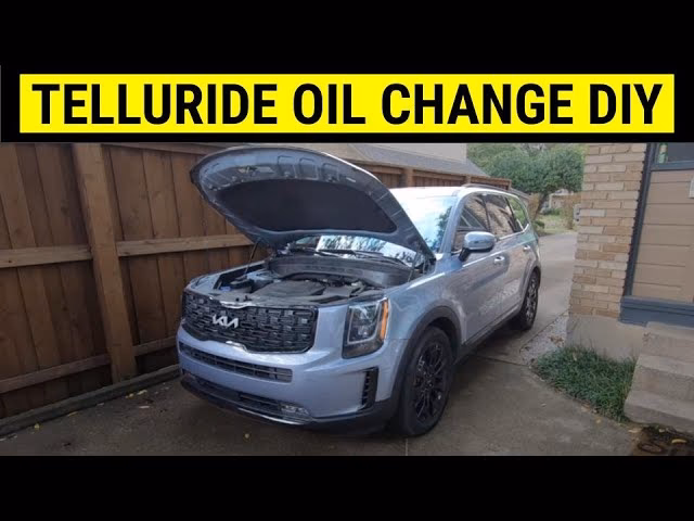 Does the Kia Telluride have an oil change?