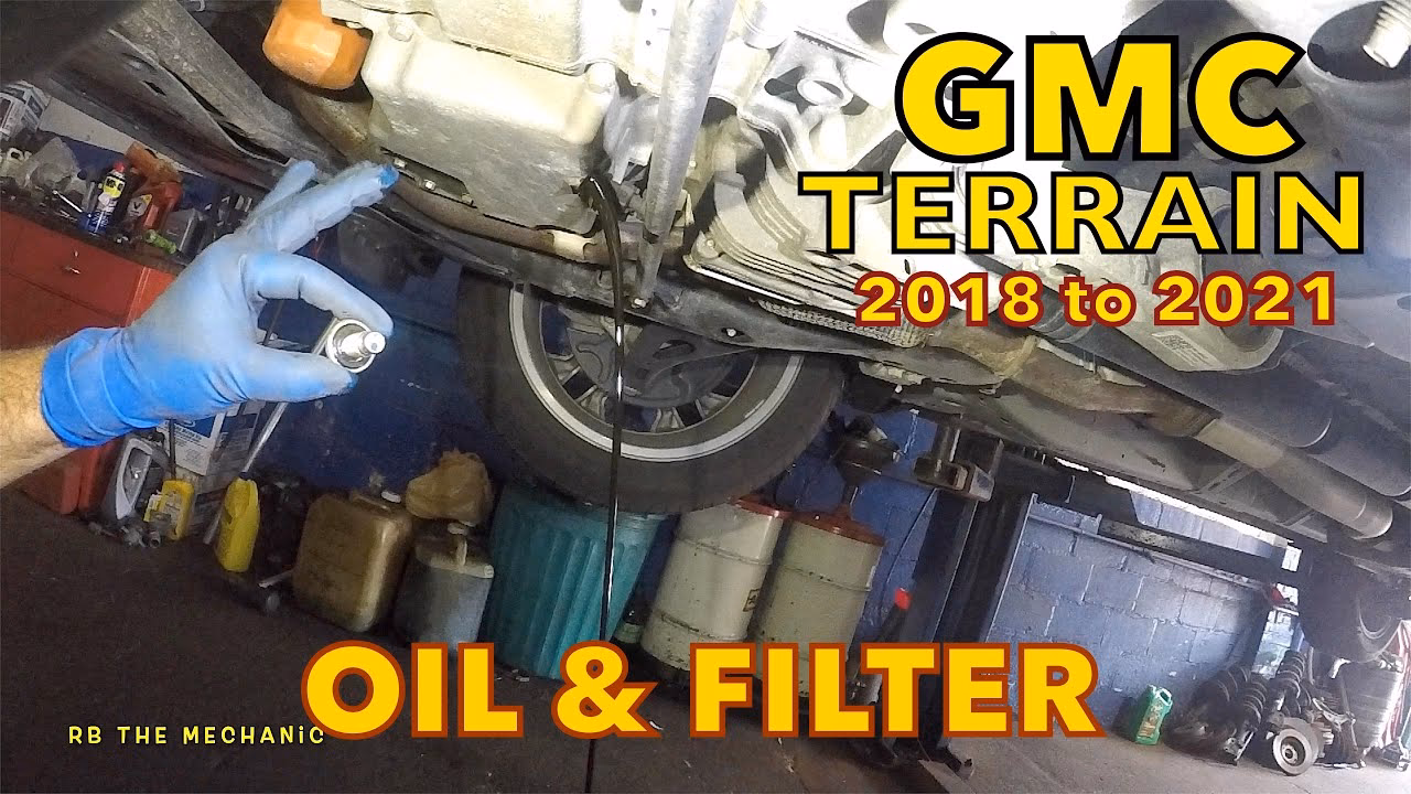How much does a GM terrain oil change cost?