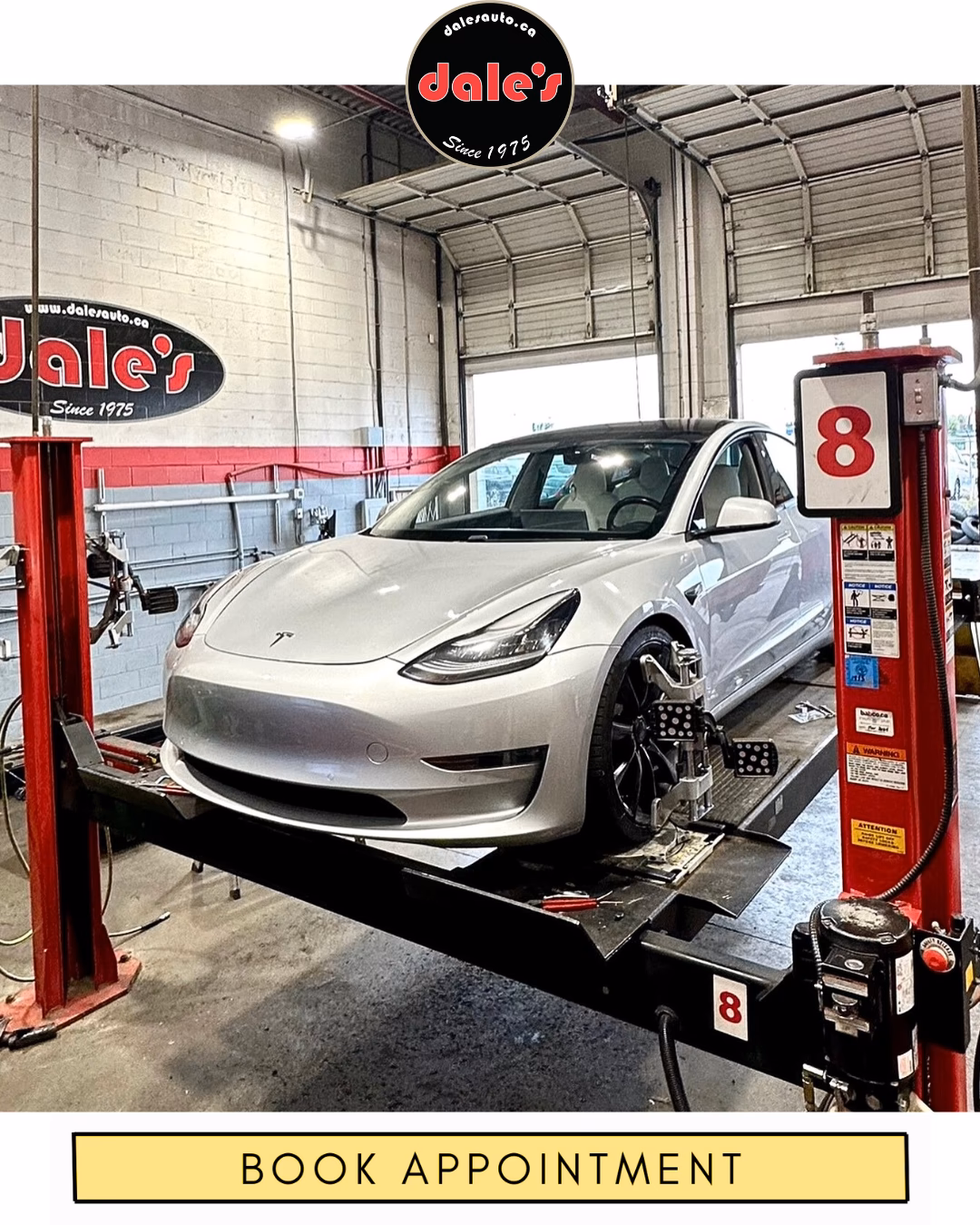 Where can I repair a Tesla car?