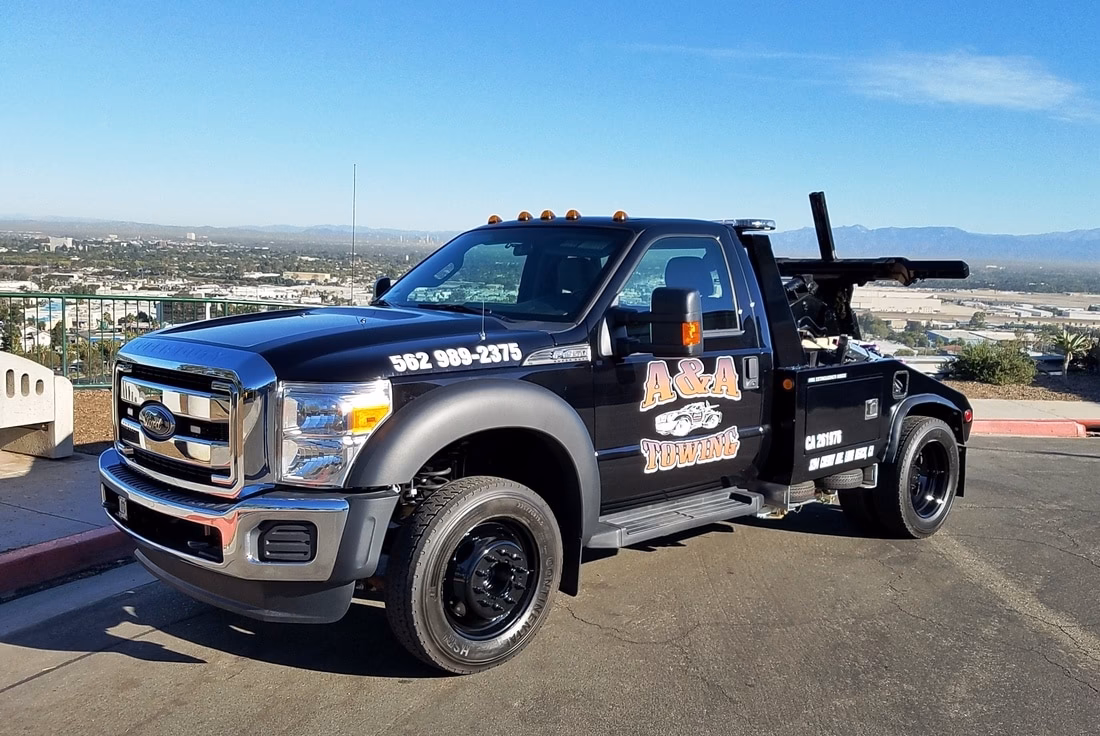 Can a aa tow a car from a private garage?