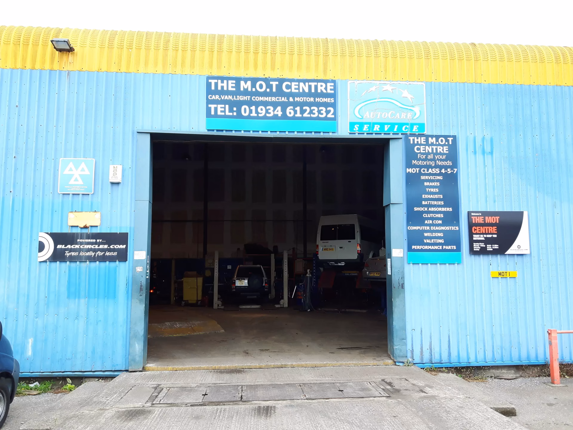 Where can I get a MOT in Weston?