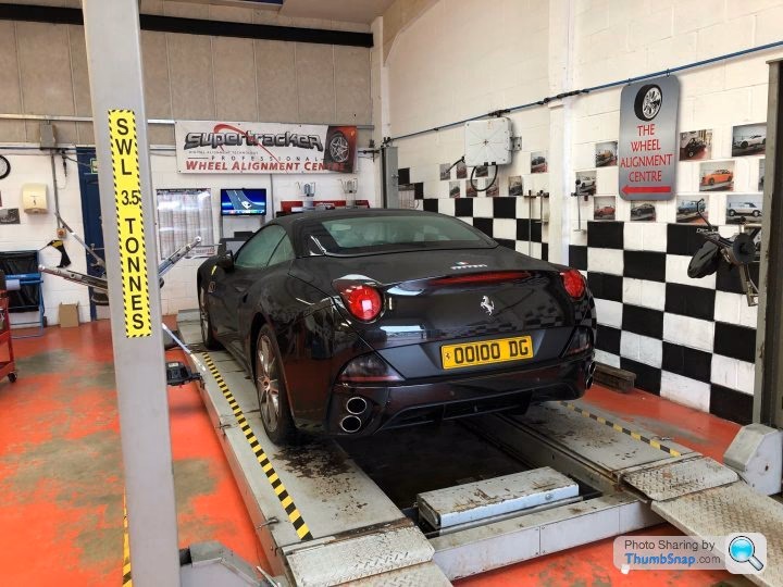 Where is wheel alignment centre?