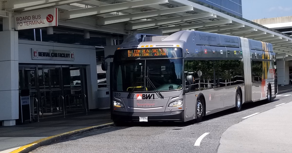 How much does a Thrifty Car cost in BWI Airport?
