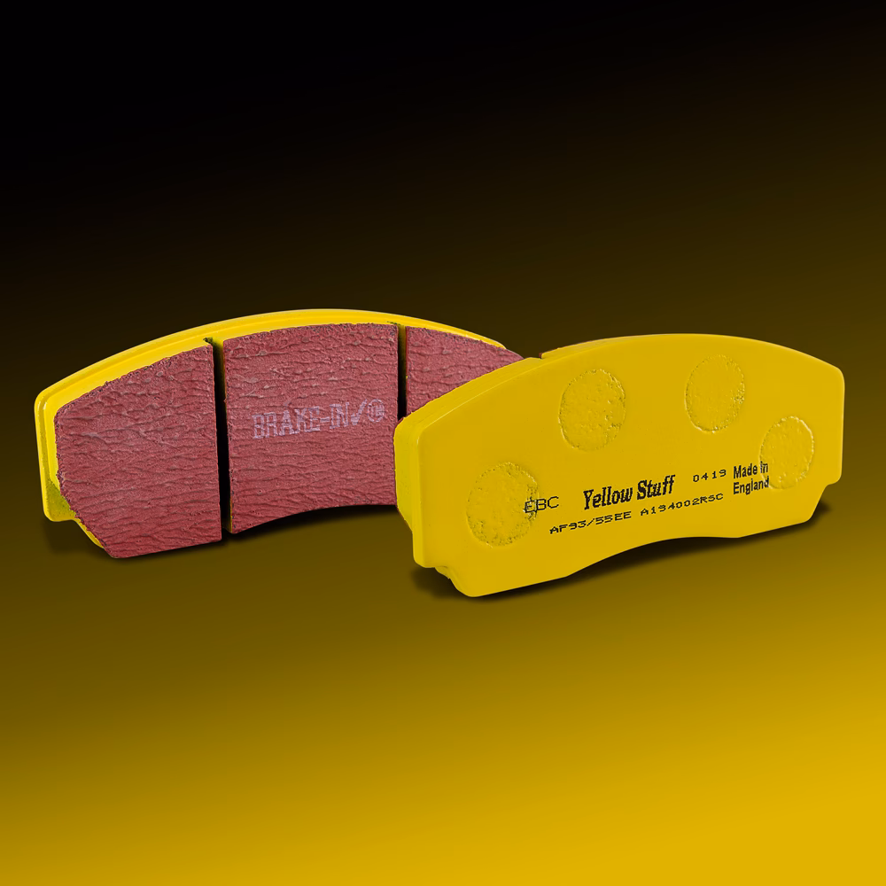 What is a yellow stuff brake pad?