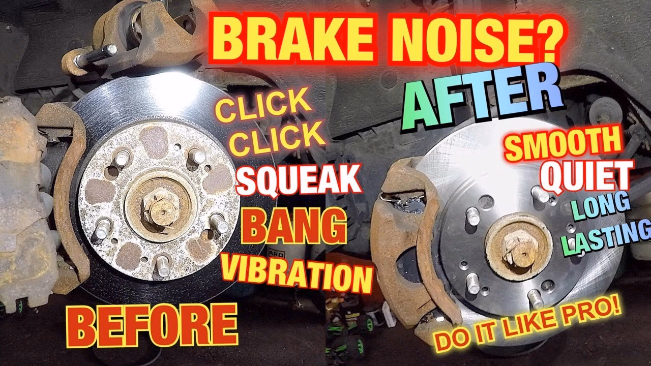 Why do my brakes make noise when I press them?