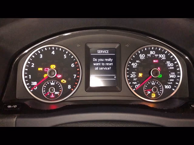 What is a Volkswagen Tiguan oil change reminder?