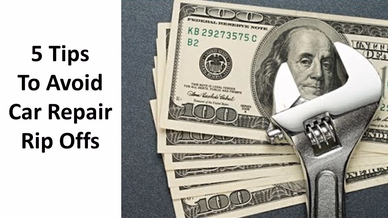 How can I avoid getting ripped off at a garage?