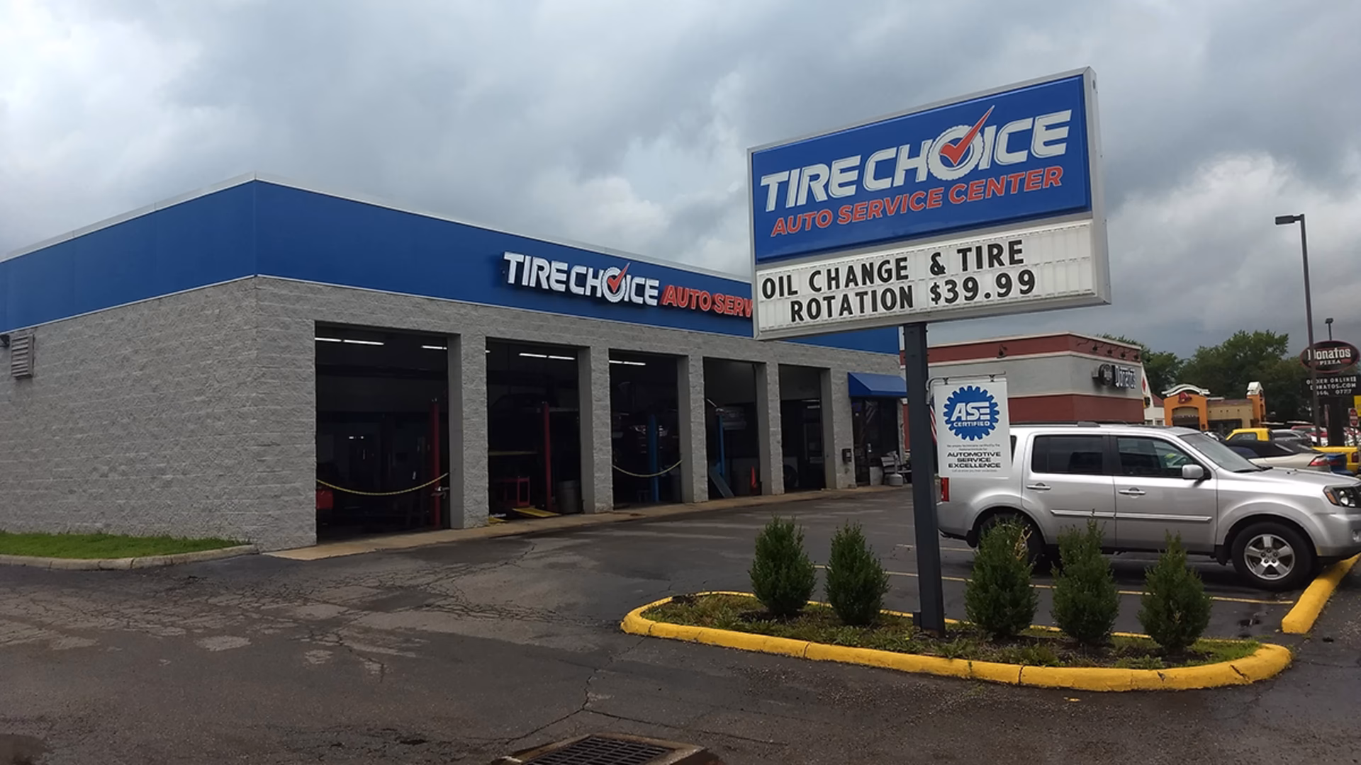 What is the tire choice Auto Service Center?